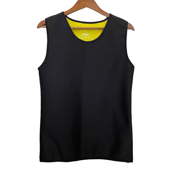 CIMKIZ Hot Sweat Sauna Vest Size Large Neoprene Black Lose Weight - Picture 1 of 4